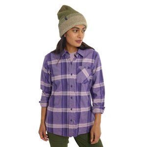 Women's Burton Favorite Long Sleeve Flannel Elderberry Sparse XS